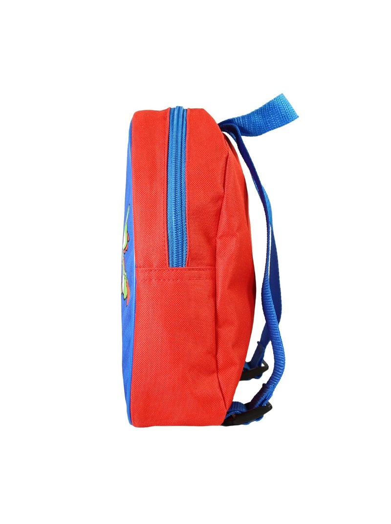 Sac à Dos Scolaire Goûter Maternelle 24 cm Super Mario - Bleu - 1 compartiment zippé - Bagtrotter Rouge - Kiabi