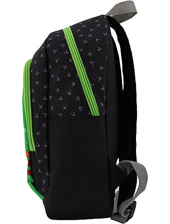 Sac à dos scolaire imprimé Creeper qualité supérieure Minecraft