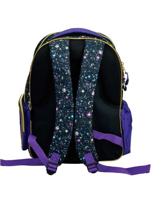 Sac à dos scolaire imprimé galaxie 2 compartiments Monster High - Kiabi