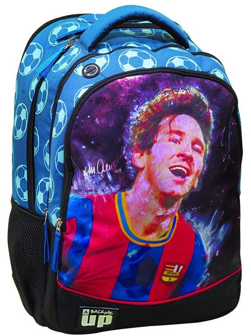 Sac à dos scolaire imprimé Lionel Messi Back Me Up 45 CM - Kiabi