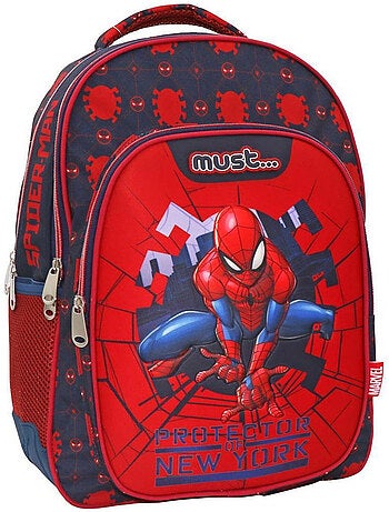Sac à dos scolaire imprimé Spider-Man Must