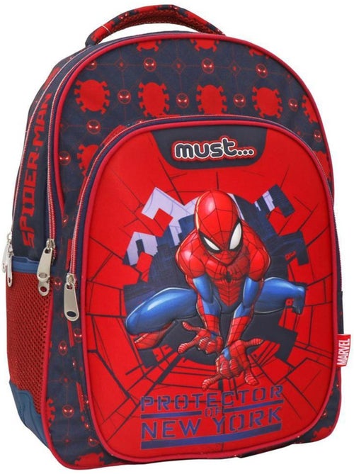 Sac à dos scolaire imprimé Spider-Man Must - Kiabi Sac à dos scolaire imprimé Spider-Man Must - Kiabi