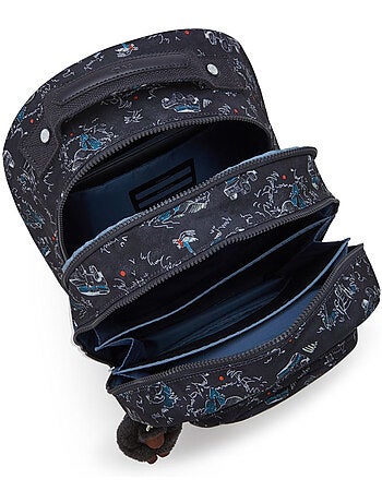 Sac à dos scolaire Kipling Class Room polyester motif Jungle Fun Race
