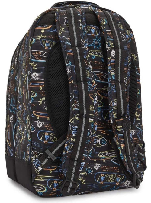 Sac à dos scolaire Kipling Class Room polyester motif Neon Skate - Kiabi