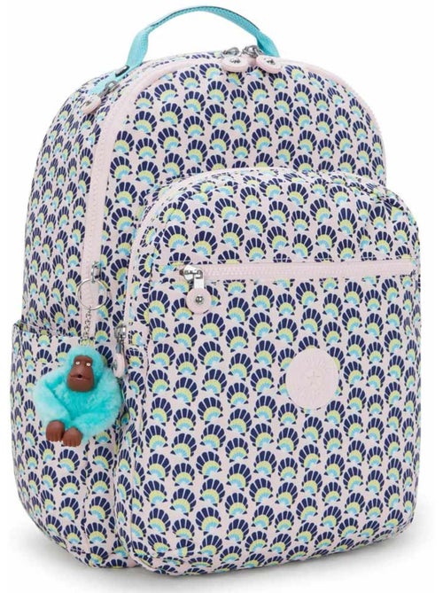 Sac à Dos Scolaire Kipling Seoul Coquillage avec compartiment pour ordinateur - 44 CM - Kiabi