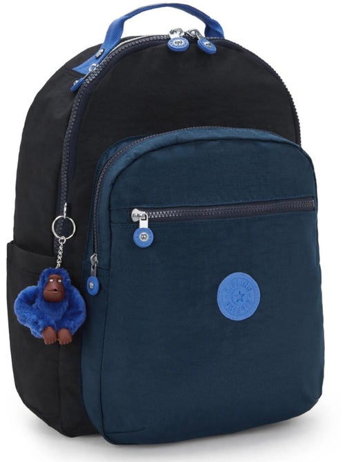Sac à Dos Scolaire Kipling Seoul True block 44 CM - Emplacement pour ordinateur - Kiabi