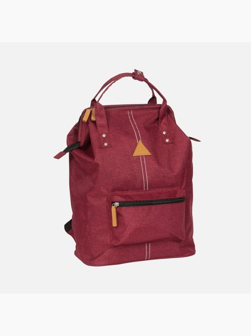 Sac à dos scolaire léger 1 compartiment POIDS PLUME bordeaux - Kiabi Sac à dos scolaire léger 1 compartiment POIDS PLUME bordeaux - Kiabi