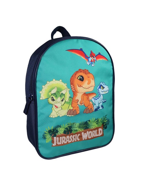 Sac à Dos Scolaire Maternelle 31 cm Jurassic World - Marine - 1 compartiment zippé - Bagtrotter - Kiabi