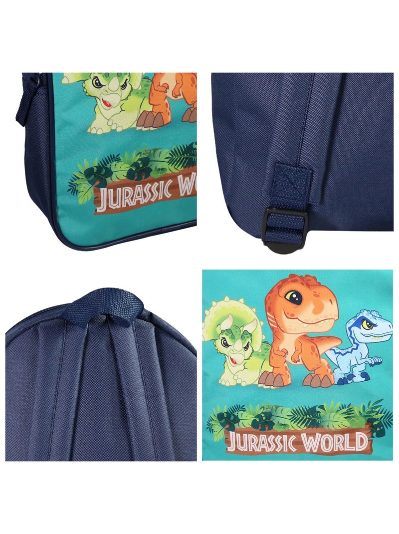 Sac à Dos Scolaire Maternelle 31 cm Jurassic World - Marine - 1 compartiment zippé - Bagtrotter Bleu marine - Kiabi