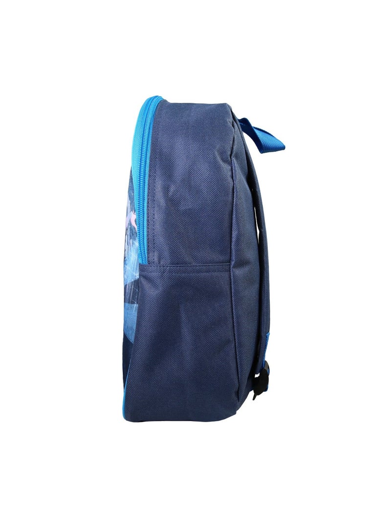 Sac à Dos Scolaire Maternelle 31 cm La Reine des Neiges - Marine - 1 compartiment zippé - Bagtrotter Bleu marine - Kiabi