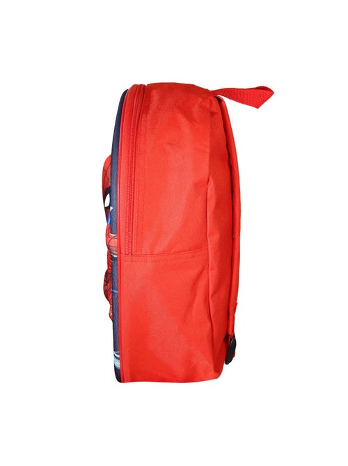 Sac à Dos Scolaire Maternelle 31 cm Spiderman - Marine - 1 compartiment zippé - Face 3D - Bagtrotter - Kiabi