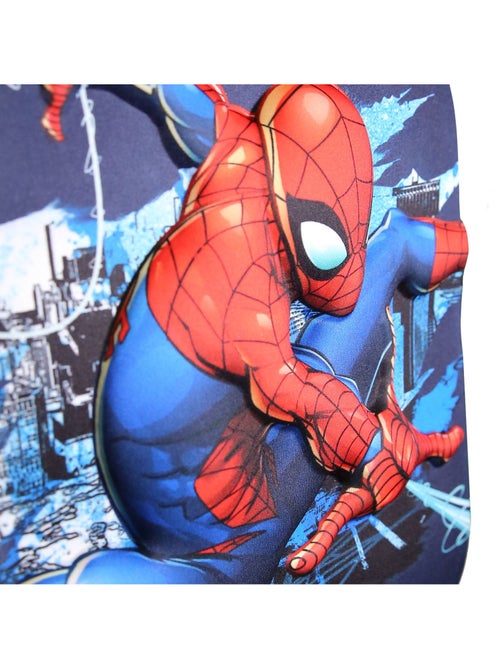 Sac à Dos Scolaire Maternelle 31 cm Spiderman - Marine - 1 compartiment zippé - Face 3D - Bagtrotter - Kiabi