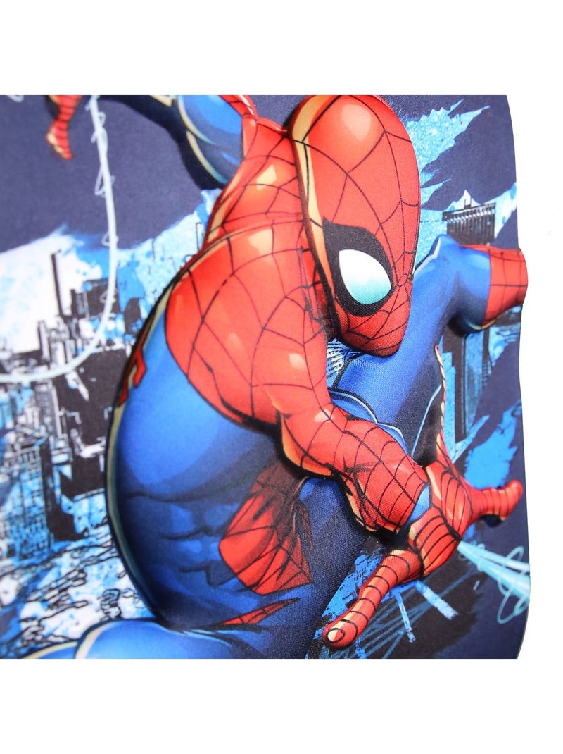 Sac à Dos Scolaire Maternelle 31 cm Spiderman - Marine - 1 compartiment zippé - Face 3D - Bagtrotter Bleu - Kiabi