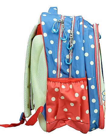 Sac à dos scolaire Minnie motif fleurs en synthétique