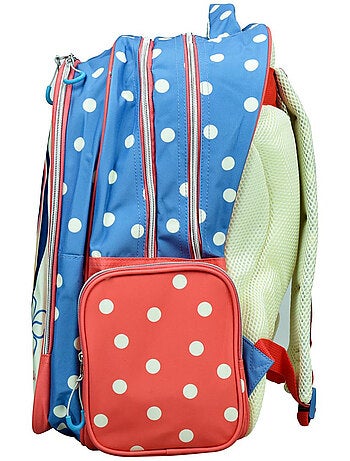 Sac à dos scolaire Minnie motif fleurs en synthétique