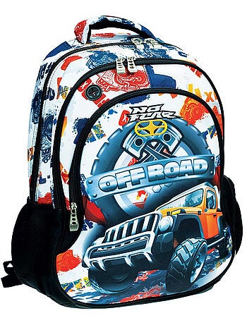 Sac à dos scolaire Monster Truck imprimé No Fear 45 CM