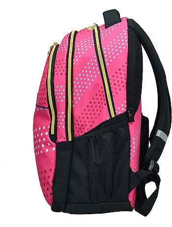 Sac à dos scolaire motif à pois en nylon/polyester Hallmark