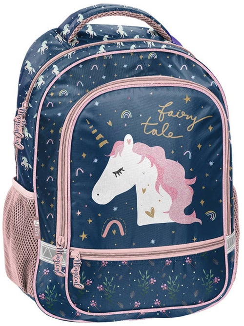 Sac à dos scolaire motif licorne imperméable La boutique des toons - Kiabi