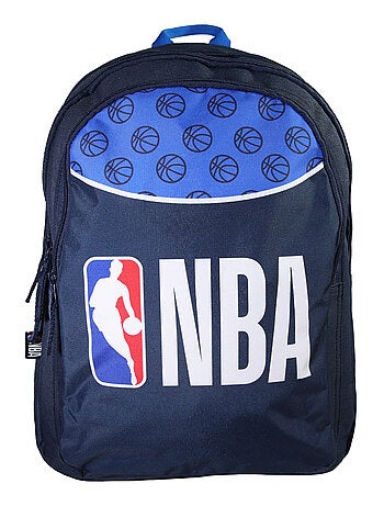 Sac à Dos Scolaire NBA Basketball Bleu Marine 2 Compartiments Bagtrotter