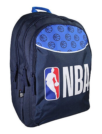Sac à Dos Scolaire NBA Basketball Bleu Marine 2 Compartiments Bagtrotter