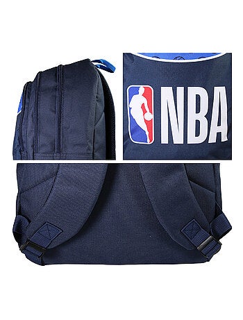 Sac à Dos Scolaire NBA Basketball Bleu Marine 2 Compartiments Bagtrotter