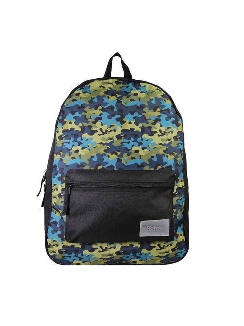 Sac à Dos Scolaire Offshore - Noir - 1 compartiment zippé - 29x13x40cm - Bagtrotter - Kiabi