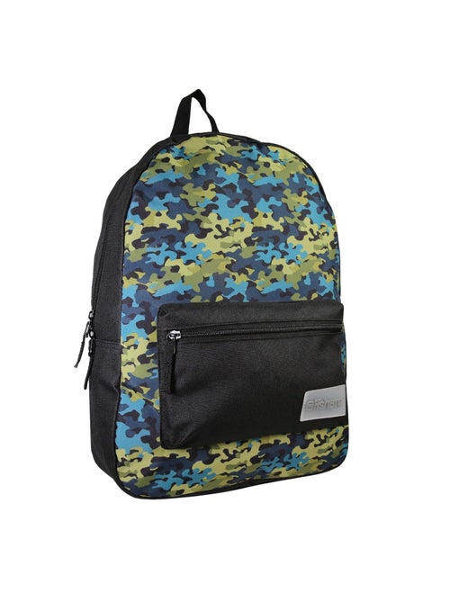 Sac à Dos Scolaire Offshore - Noir - 1 compartiment zippé - 29x13x40cm - Bagtrotter - Kiabi