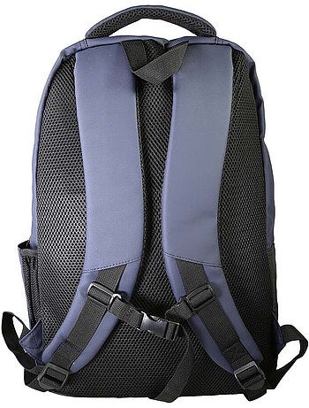 Sac à dos scolaire Offshore bleu marine 2 compartiments zippés