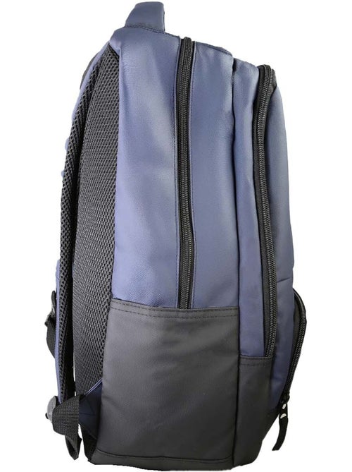 Sac à dos scolaire Offshore bleu marine 2 compartiments zippés - Kiabi