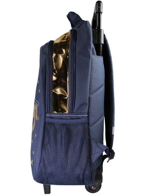 Sac à Dos Scolaire Primaire à Roulettes Cybel Bleu Marine  2 Compartiments Bagtrotter - Kiabi
