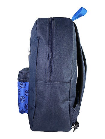Sac à Dos Scolaire Primaire et Secondaire NBA Basketball Bleu Marine 1 Compartiment Bagtrotter