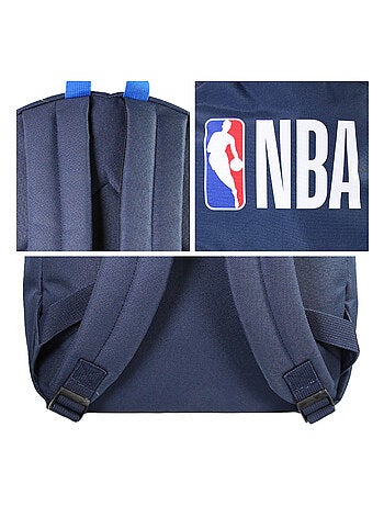 Sac à Dos Scolaire Primaire et Secondaire NBA Basketball Bleu Marine 1 Compartiment Bagtrotter