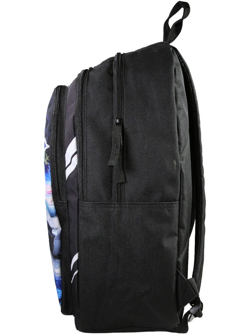 Sac à Dos Scolaire Primaire Fast And Furious Noir - 2 Compartiments - Bagtrotter Noir - Kiabi