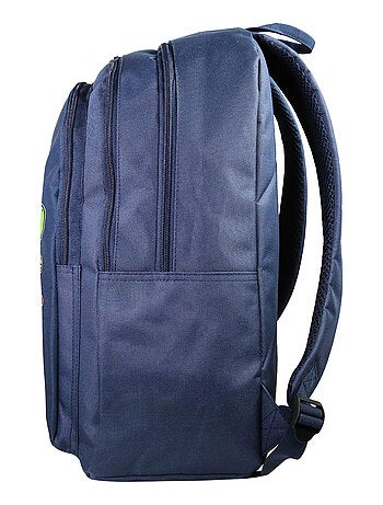 Sac à Dos Scolaire Primaire Super Mario Bleu Marine - 2 Compartiments - Bagtrotter