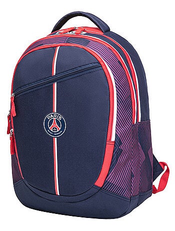 Sac à dos scolaire PSG - Collection officielle PARIS SAINT GERMAIN - 3 compartiments