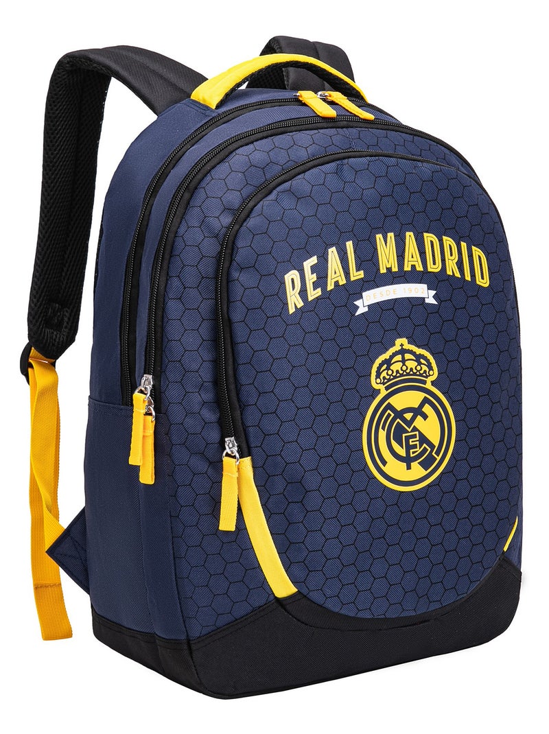 Tuta Real Madrid Uomo Sac à Dos Scolaire Real Madrid - Collection Officielle - Polyester - 30x43x14cm Barcellona Calcio