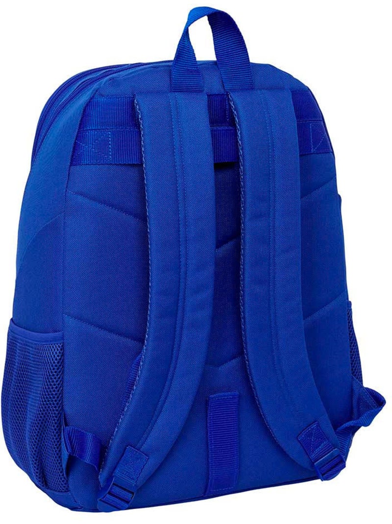 Sac à dos scolaire Real Madrid imprimé premium 44 cm 23 L Safta Bleu - Kiabi