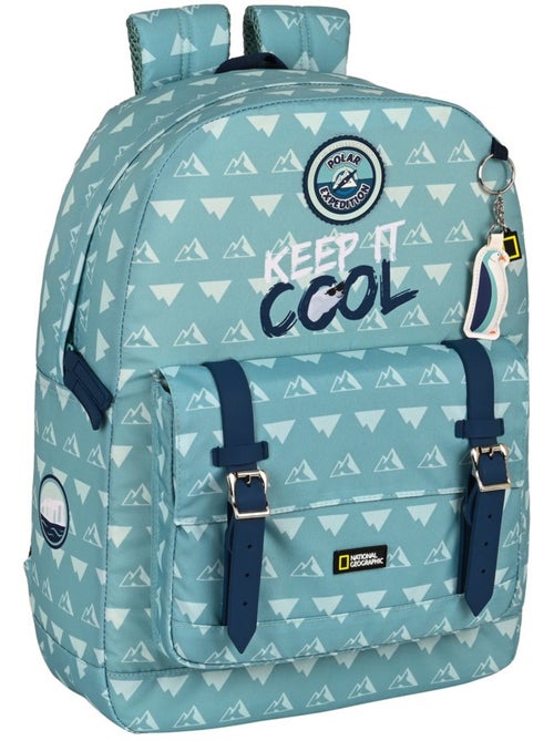 Sac à dos scolaire recyclé 14 L National Geographic Safta - Kiabi