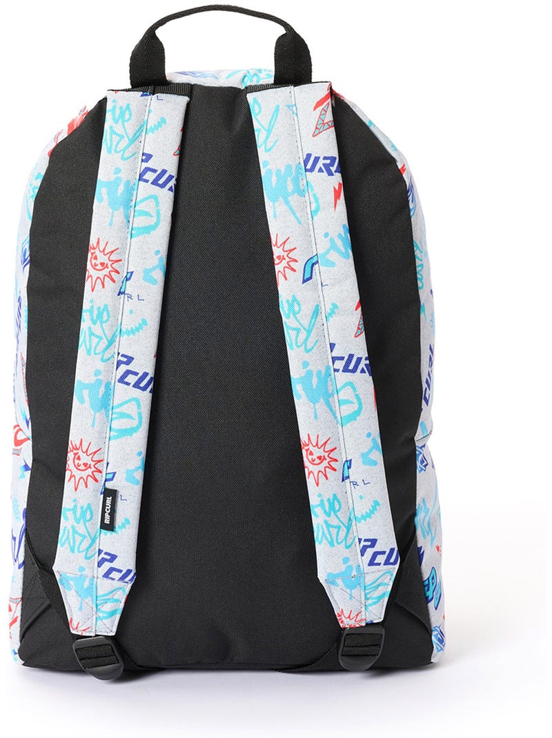Sac A Dos Scolaire Rip Curl Dome Boy Gris/Multicolore - Kiabi