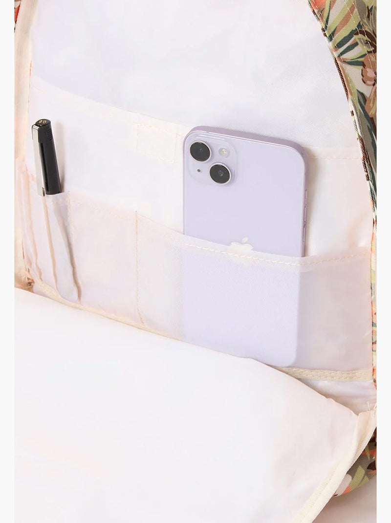 Sac A Dos Scolaire Rip Curl Double Dome Beige/Blanc - Kiabi