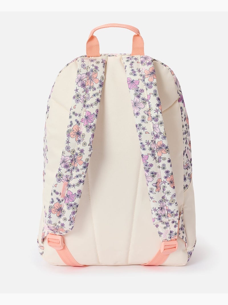 Sac A Dos Scolaire Rip Curl Double Dome Blanc Rose clair - Kiabi