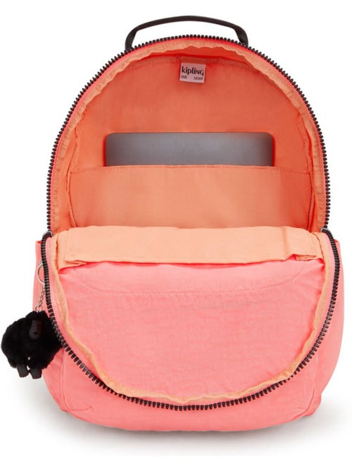 Sac à Dos Scolaire Seoul Peach Peace 44 CM - Emplacement pour ordinateur - Kiabi Sac à Dos Scolaire Seoul Peach Peace 44 CM - Emplacement pour ordinateur - Kiabi
