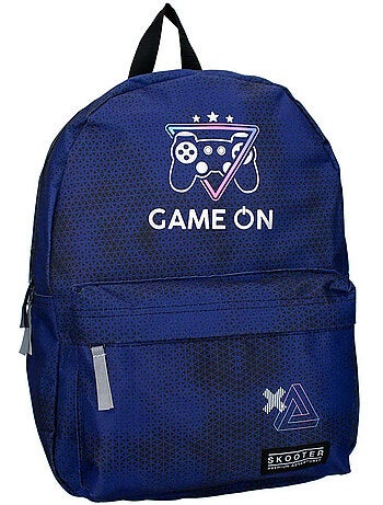 Sac à Dos Scolaire Skooter "Game On" - Forme Borne - 39 CM