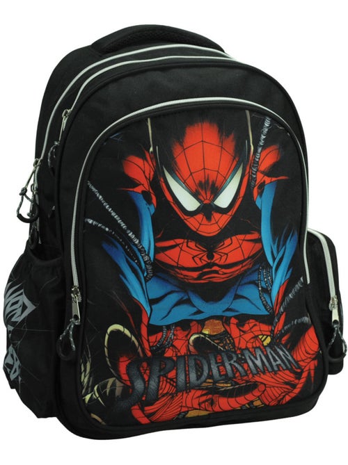 Sac à dos scolaire Spider-Man en textile résistant Spiderman - Kiabi