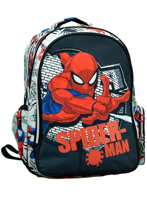 Sac à dos scolaire Spiderman Wall 43 CM - Kiabi