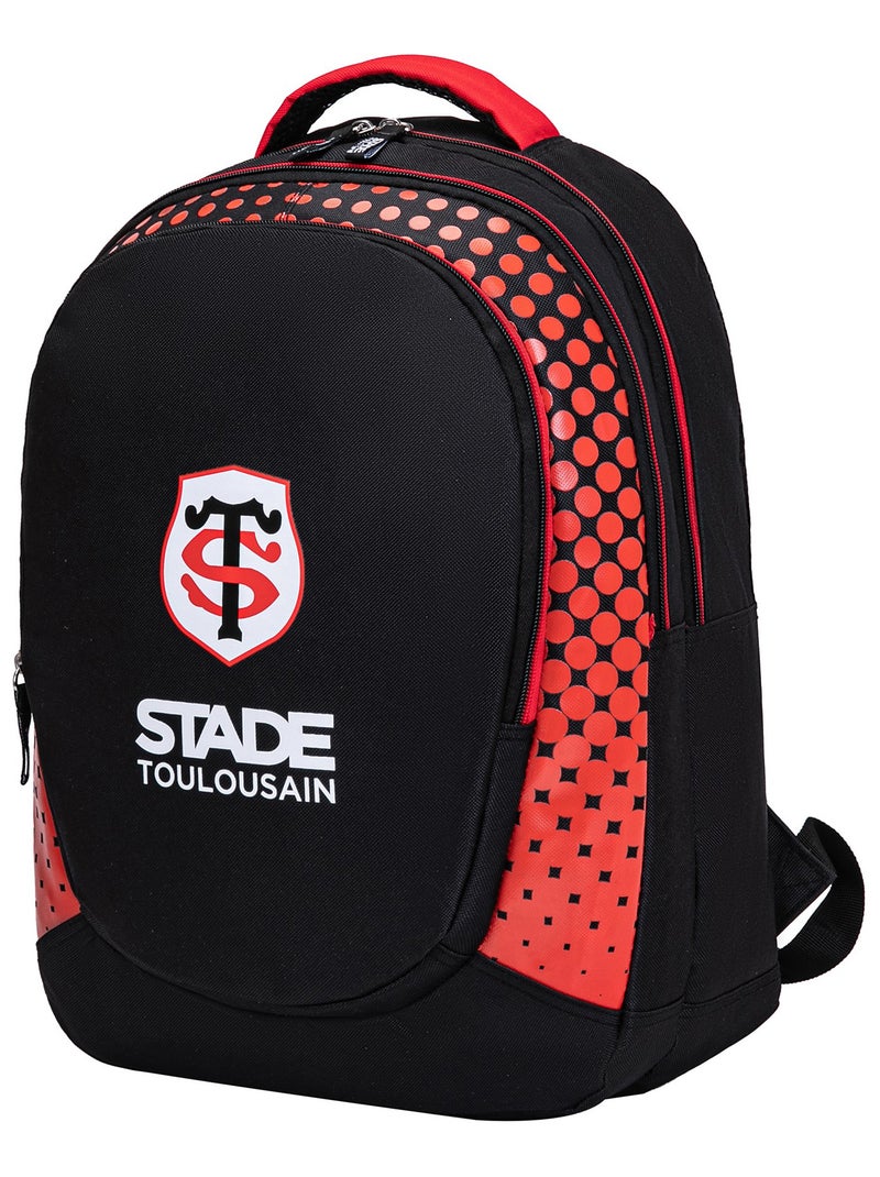Sac à dos scolaire Toulouse - Collection officielle Stade Toulousain Rugby Multicolore - Kiabi