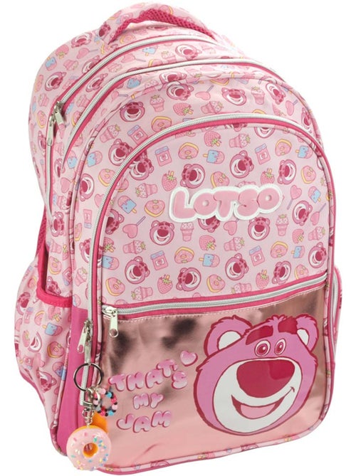 Sac à dos scolaire Toy Story Lotso 27 L avec double compartiment zippé - Kiabi Sac à dos scolaire Toy Story Lotso 27 L avec double compartiment zippé - Kiabi