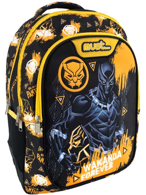 Sac à dos scolaire Wakanda Black Panther 43 cm – 2 compartiments zippés AVENGERS - Kiabi Sac à dos scolaire Wakanda Black Panther 43 cm – 2 compartiments zippés AVENGERS - Kiabi