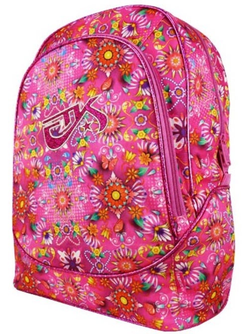 Sac à dos souple motif floral rose 40 cm fermeture zippée - Kiabi Sac à dos souple motif floral rose 40 cm fermeture zippée - Kiabi