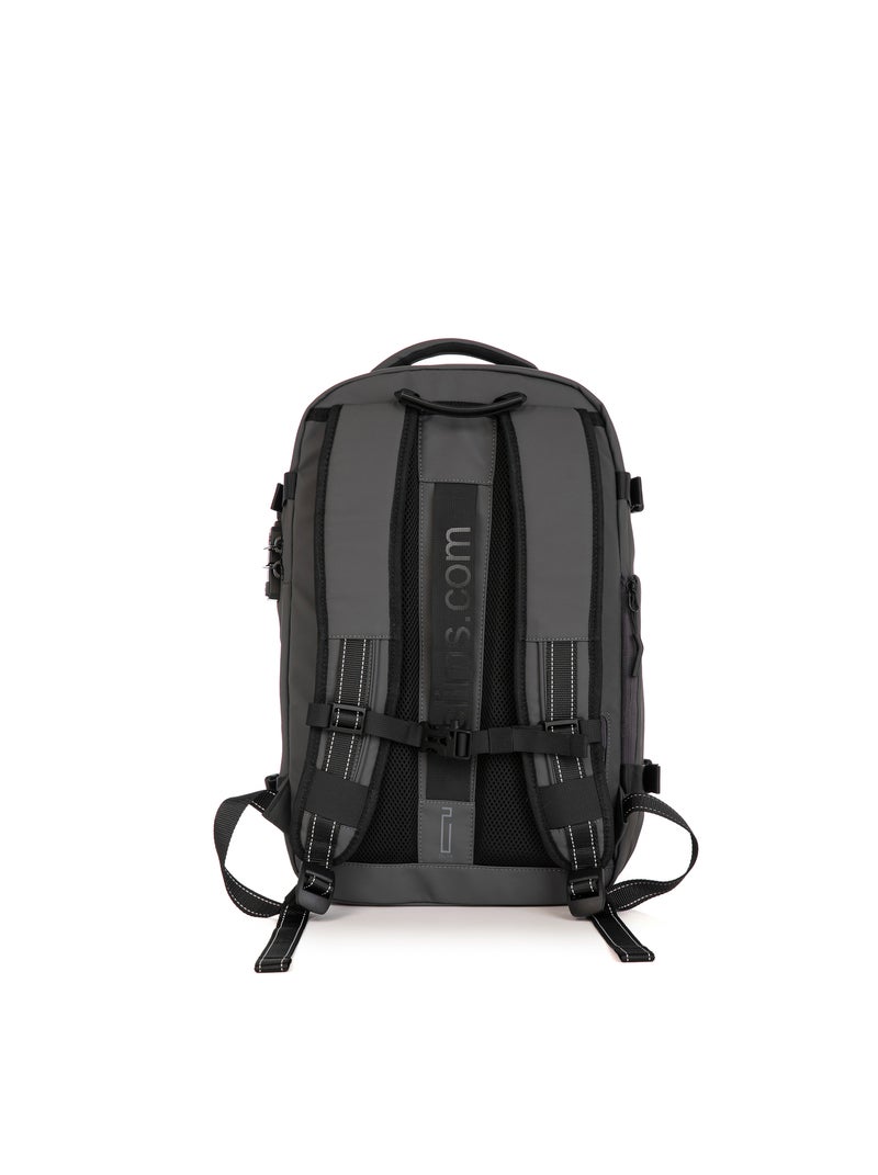 Sac à dos Sous Vide avec Pompe Air | Extensible | Cadenas TSA | CELIMS France Gris - Kiabi
